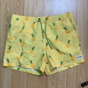 Eubi Pineapple Swim Shorts